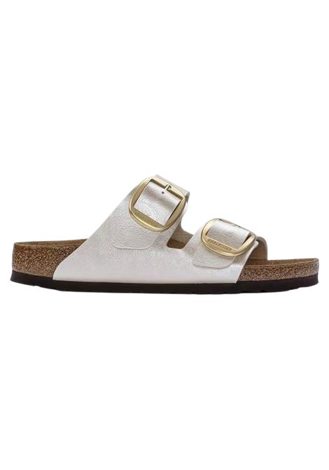 Arizona Big Buckle Graceful Pearl White BIRKENSTOCK | Scarpe | 1020021PEARL WHITE